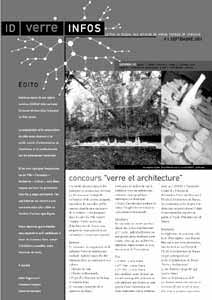 Idverre infos, revue du p&ocirc;le verrier