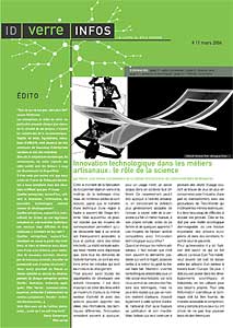 Idverre infos, revue du p&ocirc;le verrier