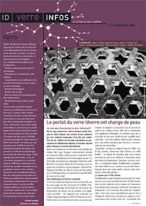Idverre infos, revue du p&ocirc;le verrier