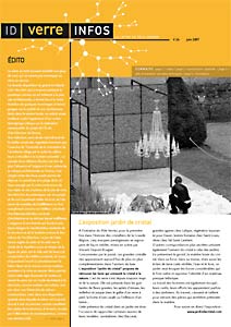 Idverre infos, revue du p&ocirc;le verrier