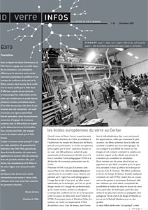 Idverre infos, revue du p&ocirc;le verrier