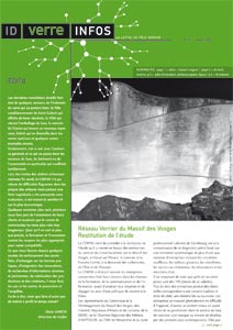 Idverre infos, revue du p&ocirc;le verrier