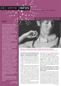 Idverre infos, revue du p&ocirc;le verrier