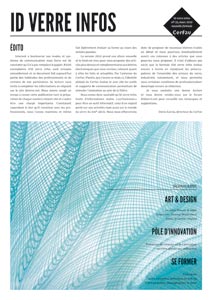 Idverre infos, revue du r&eacute;seau verrier