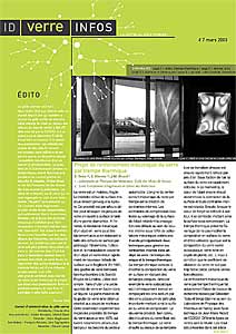Idverre infos, revue du p&ocirc;le verrier
